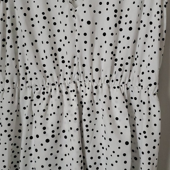 OC Order Plus pockadot maxi dresses - Picture 3 of 4